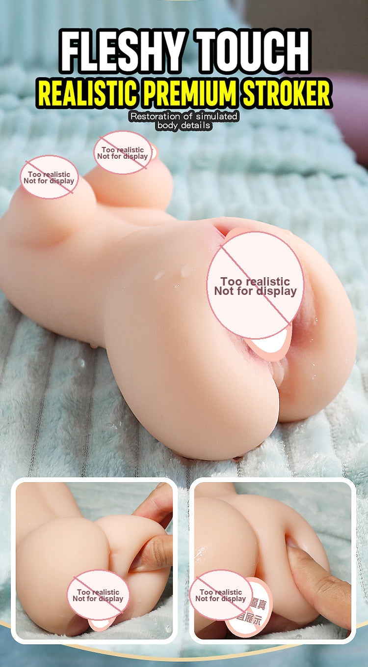 Passion Mini Torso Three-Entry Masturbator