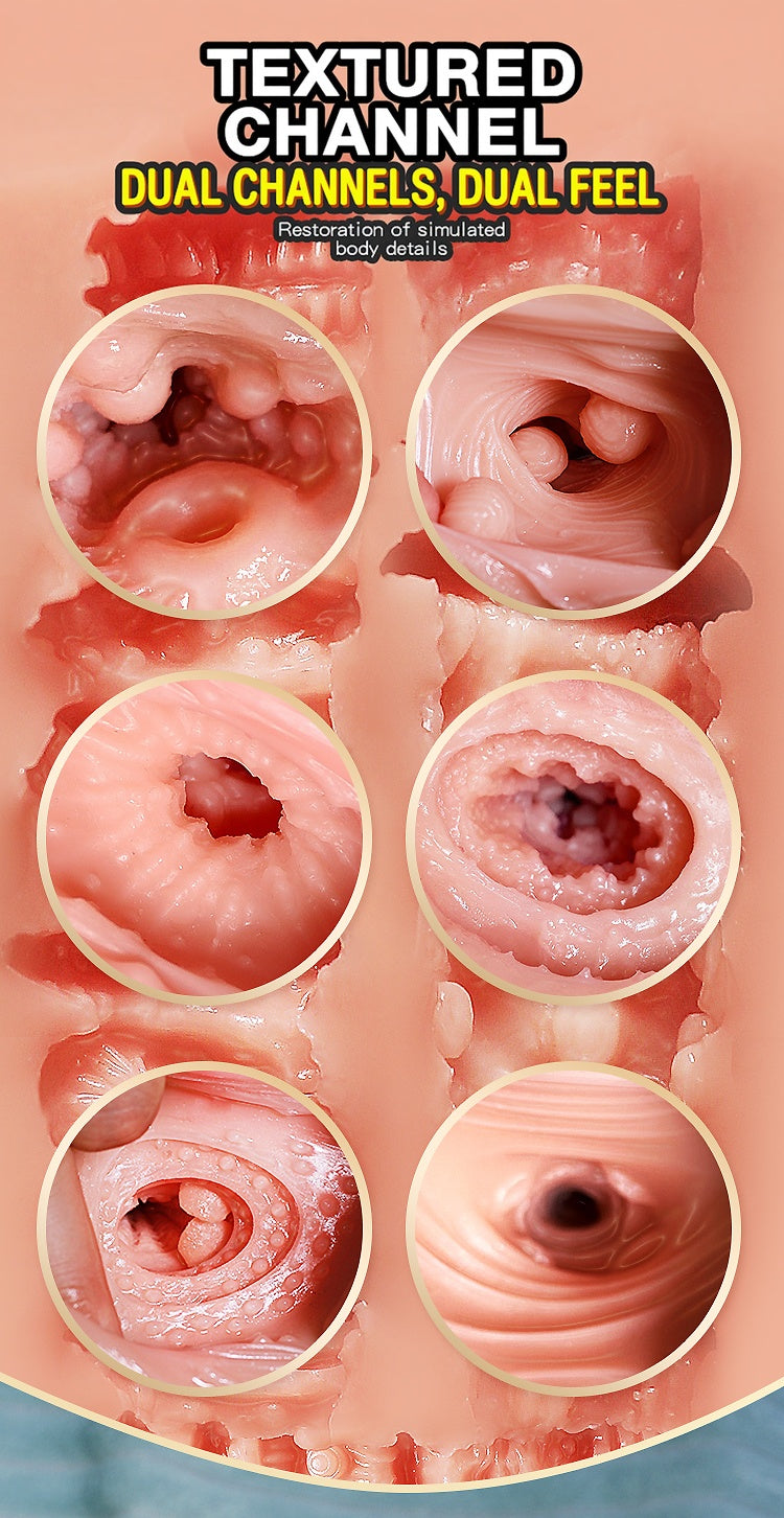 Passion Mini Torso Three-Entry Masturbator