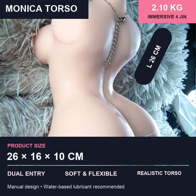 Monica Realistic Torso Masturbator – Dual Entry